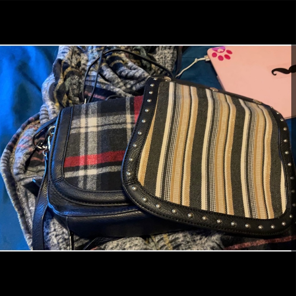 Coco+Carmen bag with interchangeable flaps